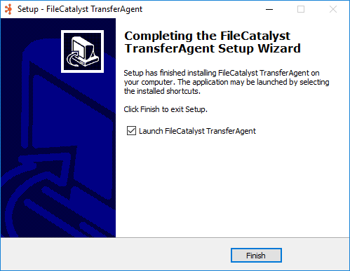 Install Wizard Step 7 - Finalize Installation