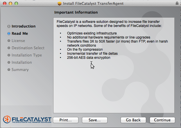 Install Wizard Step 2 - Read Me